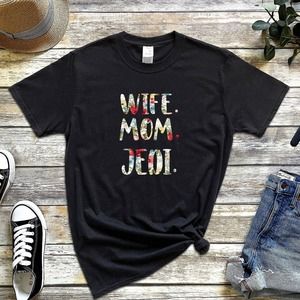 Wife Mom Jedi Shirt, Mother Shirt, Motherhood Shirt, Mother's Day Shirt